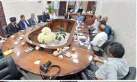 نشست مشترک مدیران دانشگاه گناباد با قرارگاه جهادی شهید غیور اصلی