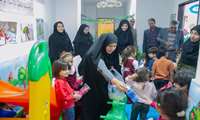 بازدید معاونان و مدیران دانشگاه گــناباد از مهدکودک دانشگاه به مناسبت روز کودک