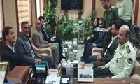 دیدار رییس، معاونان و مدیران دانشگاه گناباد با فرمانده و کارکنان نیروی انتظامی به مناسبت هفته نیروی انتظامی