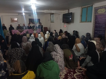 نشست هیات رییسه دانشگاه گناباد با دانشجویان خوابگاه دختران برگزار شد