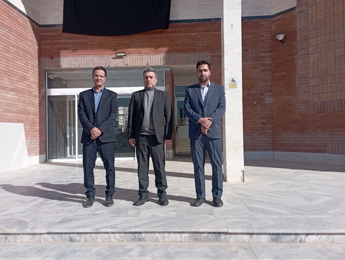 بازدید معاون حفاظت فیزیکی مرکز حراست وزارت عتف از دانشگاه گناباد