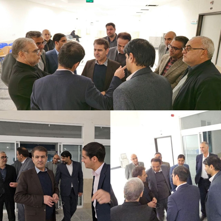 بازدید رئیس سازمان مدیریت و برنامه‌ریزی استان خراسان رضوی از پروژه های فعال پردیس دانشگاه گناباد 